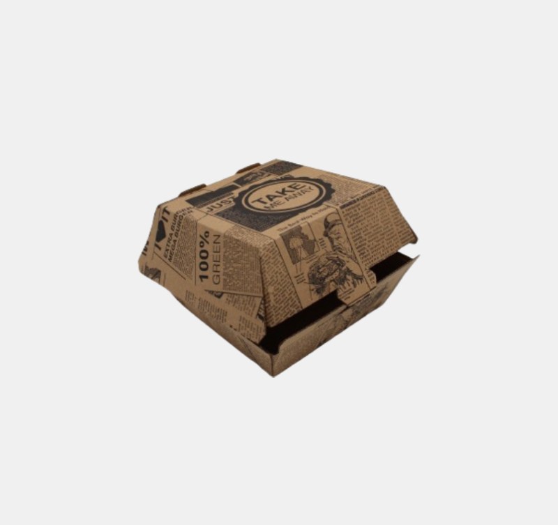 Hamburgerbox | klein, 100 Stk/Packung - ParsPack